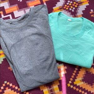 Lulu Swiftly Tech Short Sleeve (mint green)
